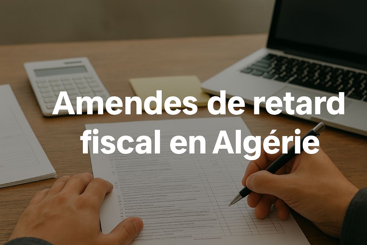 Les principales amendes de retard fiscal en Algérie