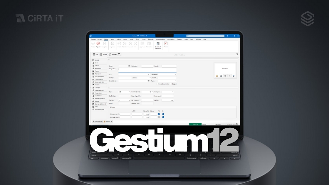 Gestium Version 12 : Une nouvelle ère de performance et d'efficacité